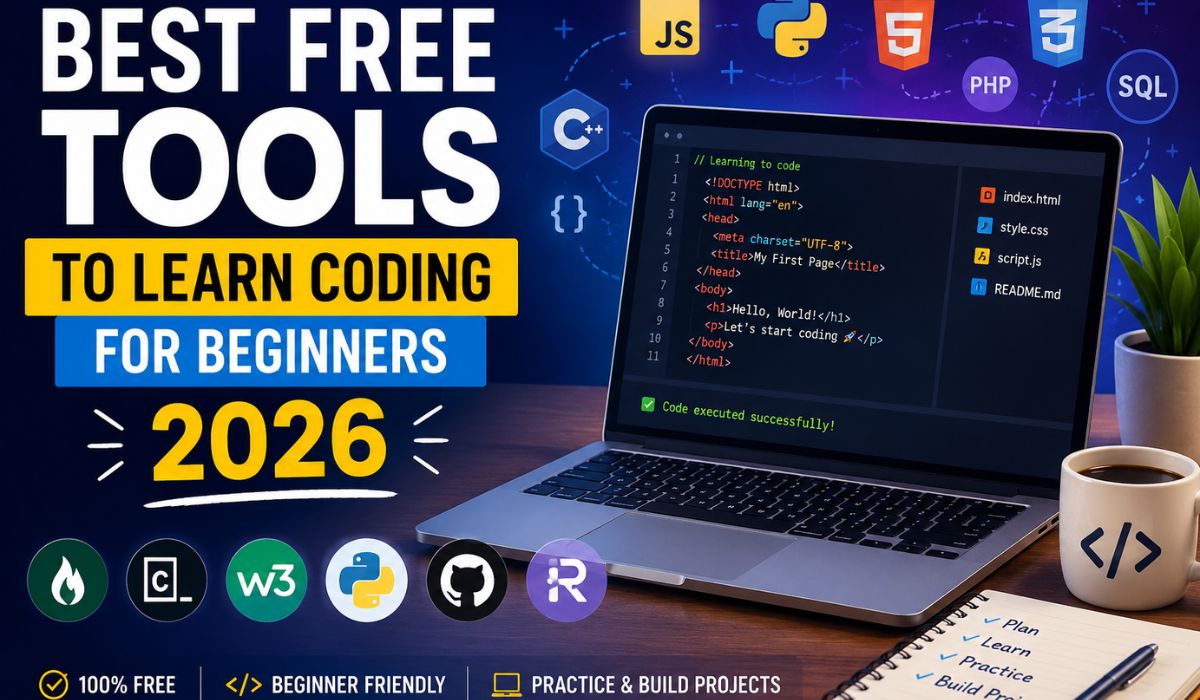Best Free Tools to Learn Coding for Beginners 2026