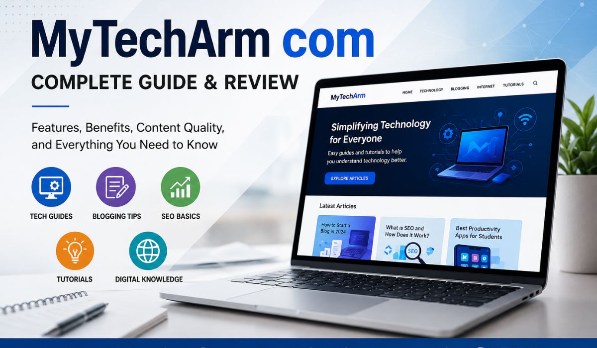 MyTechArm com – Features, Content Quality & User Experience