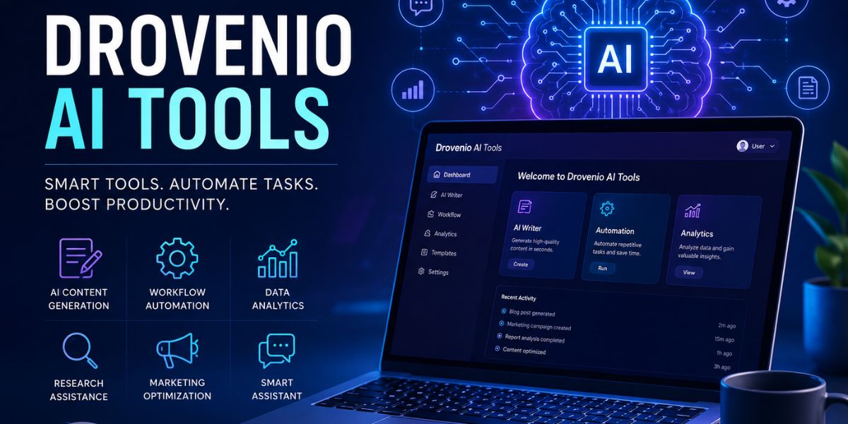 Drovenio AI Tools: Features, Benefits, Pricing, and Complete Guide